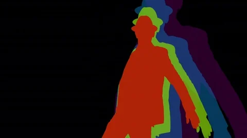 Man dance dancer movement entertainment choreography shadow 스톡 동영상 80937435