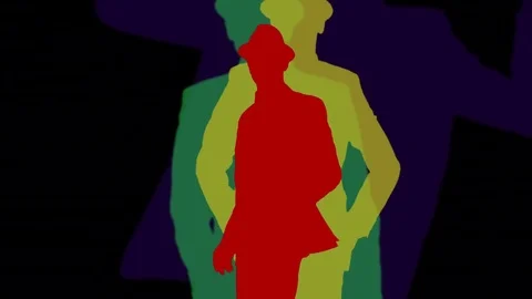 Man dance dancer movement entertainment choreography shadow 스톡 동영상 80937503