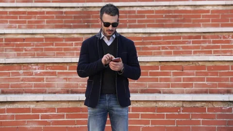 Man dancing amused Stock Footage 132617367