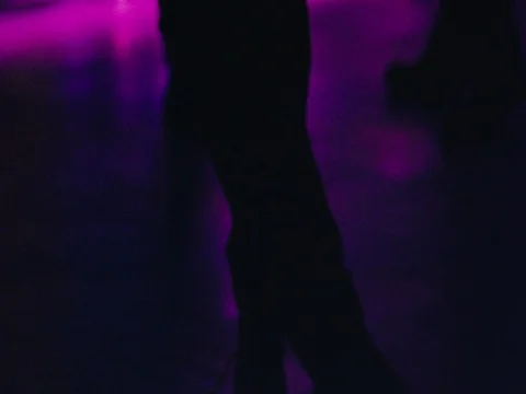 Man dancing at concert, slow motion shot on RED ONE Video stock 84909181