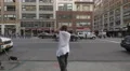 Man dancing in downtown New York video in 4K 4k or 4k+ Resolution