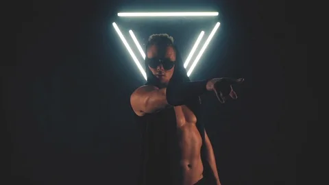 Man dancing Stock Footage 105438245