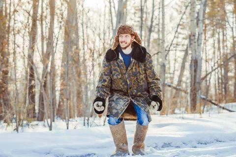 Man dancing funny Stock Photos