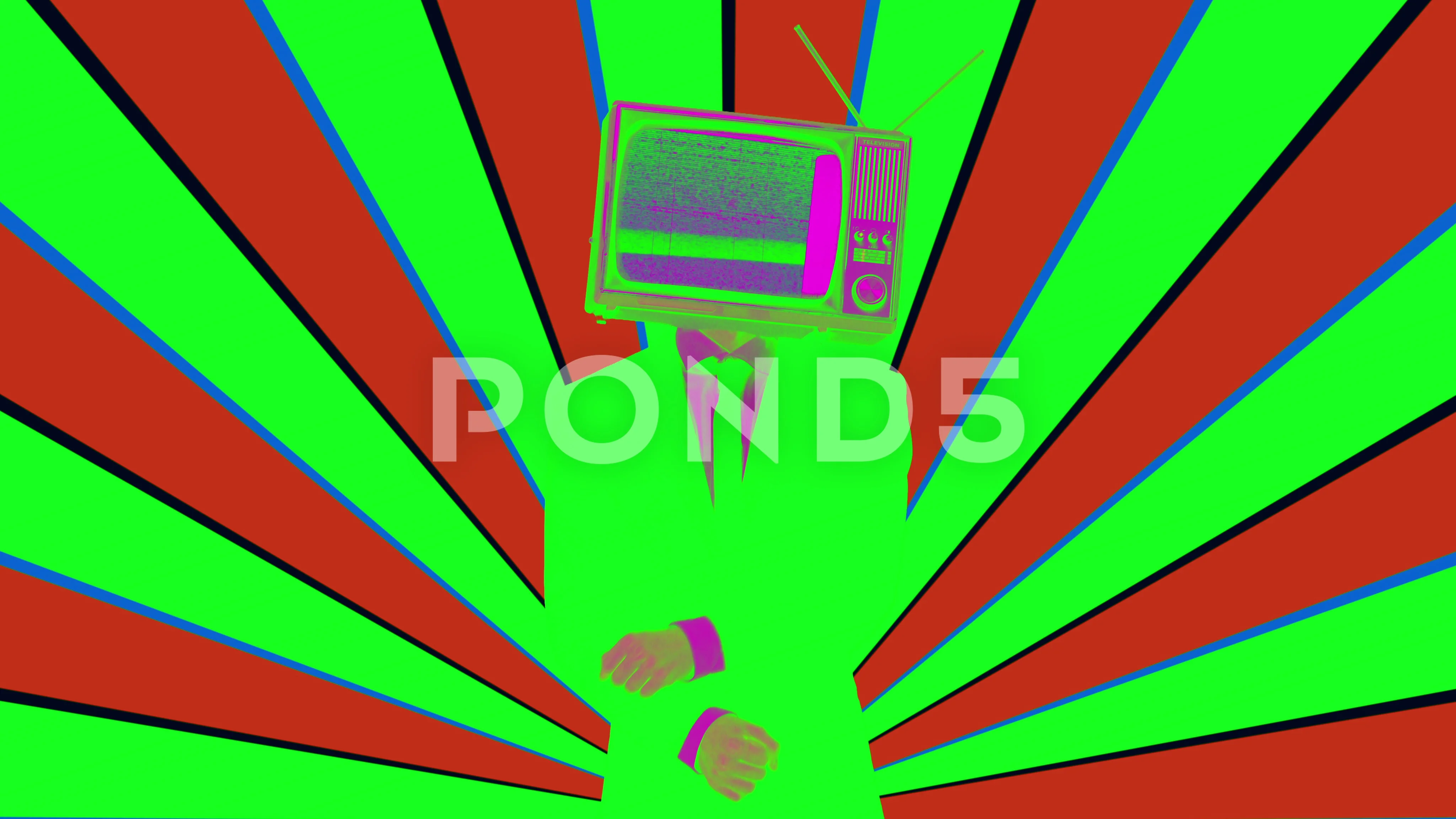 Mr Tv Head Stock Video Footage | Royalty Free Mr Tv Head Videos | Pond5