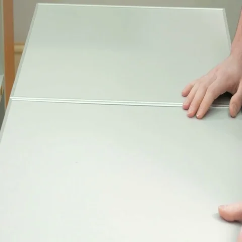 Man delivers laptops class university in a special box. He pulls out and puts on Stock Footage 69473175