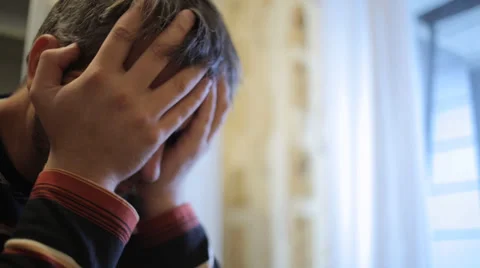 Man in despair Stock Footage 39846072