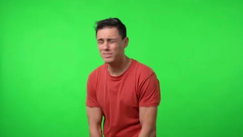 Man desperately begging for something. C... | Stock Video | Pond5