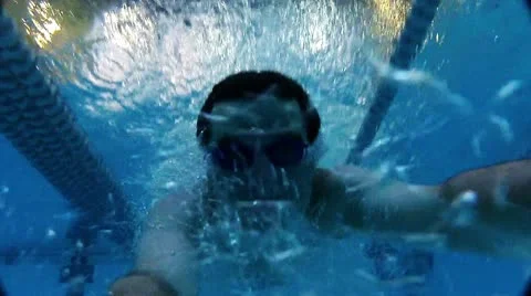 Man Diving Stock Footage 10772395