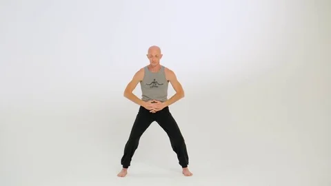 Man doing calisthenics Stock Footage 82608969