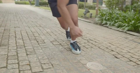 A man doing Ice skating - medium close up shoot Video stock 146096775