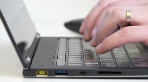 Man doing online payment with credit card from the wallet. Stock Footage 48989927