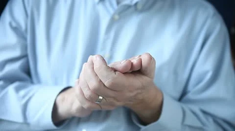 Man doing slow clap Stock Footage 10736782