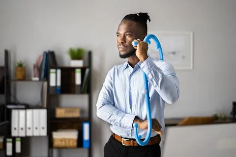 Man Doing Trigger Point Massage Stock Photos