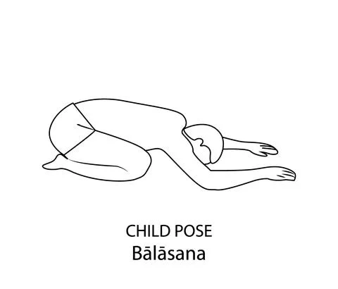 Child Pose | Balasana - MYYOGA MYYOGA