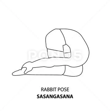 The Best Yoga For You: Sasangasana - Rabbit Pose - For Beginners