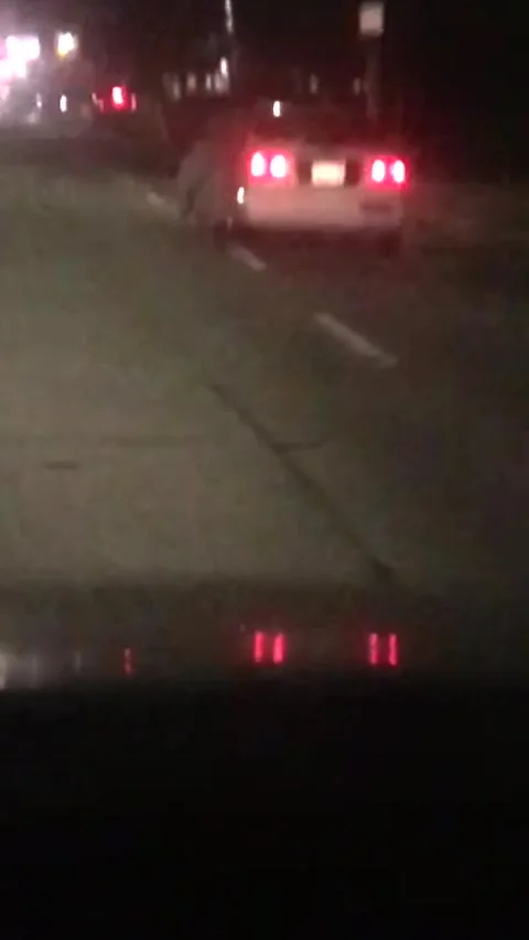 Man Dragged by Car During Carjacking, Los Angeles, California, USA - 10 Sep 2018 Stock Footage 205242327