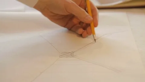 Man drawing 스톡 동영상 73190709