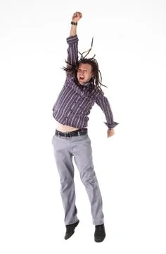 Man with dreadlocks Stock Photos