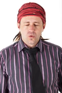 Man with dreadlocks Stock Photos