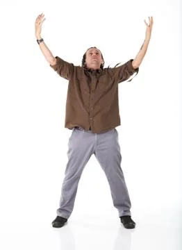 Man with dreadlocks Stock Photos