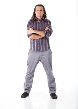 Man with dreadlocks Stock Photos
