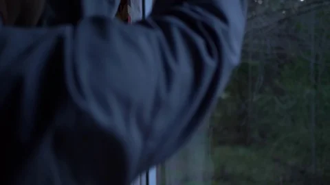 Man Dressed as a Monk drinking tea Stock Footage 129910360