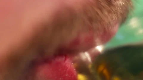 Man drinking beer Stock Footage 62018397