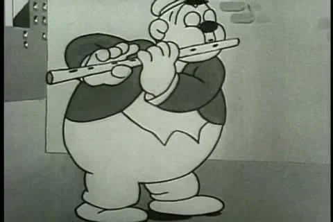 Man drinking beer through flute Stock Footage 11345612