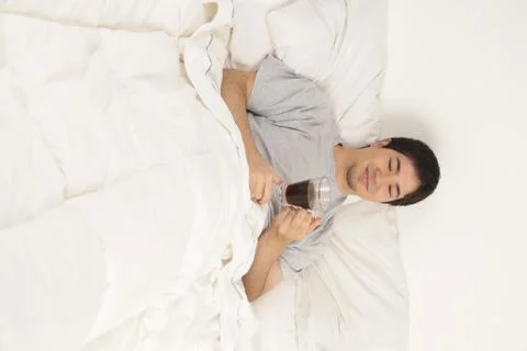 Man drinking a coffee Stock-Fotos