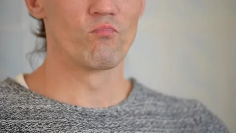 Man drinking milk Stock Footage 220548654