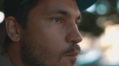 Man drinking from a paper Cup Stock Footage 64698521