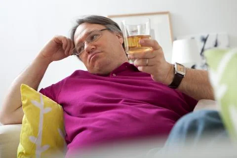 Man drinking Stock Photos
