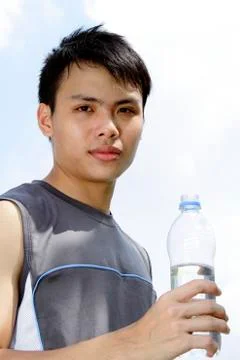 Man drinking Stock Photos