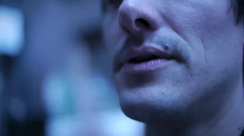 Man Drinks Beer 01 Stock Footage 10688914