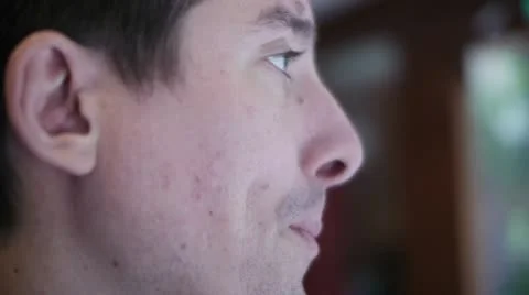 Man Drinks Beer 03 Stock Footage 10772538