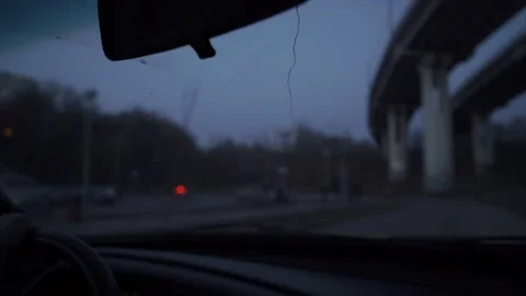 A man driving a car. Stock Footage 150107656