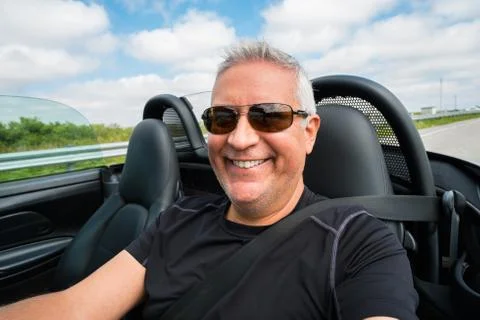 Man driving Stock Photos