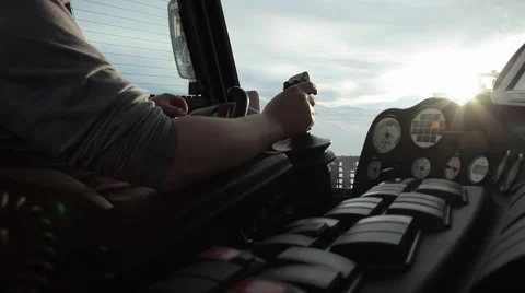 Man Driving a Snowcat Stock Footage 54266254