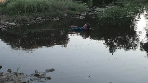 drowning victim corpse