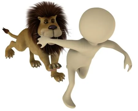 Man eater Stock Illustration