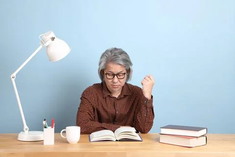 Man with education Stock Photos