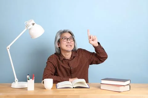 Man with education Stock Photos