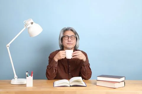 Man with education Stock Photos