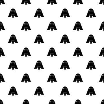 Man egypt pattern seamless Stock Illustration