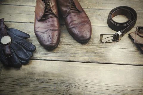 Man elegant accessories Stock Photos