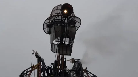 The Man engine world heritage at  Cornwall  Stock Footage 65858118