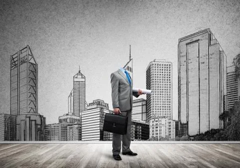 Man of engineering profession Stock Photos