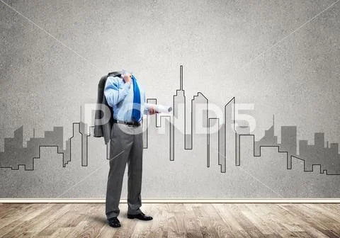 Man of engineering profession Stock Photos