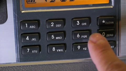 A man enters the correct code into the keypad of a safe 스톡 동영상 277592890