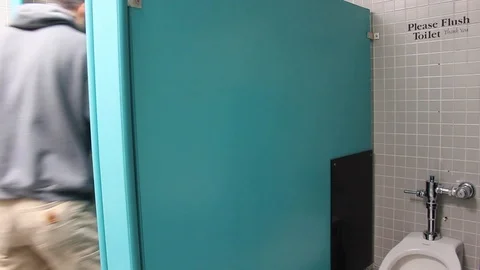 Bathroom Stall Stock Videos – Royalty-Free HD & 4K Videos